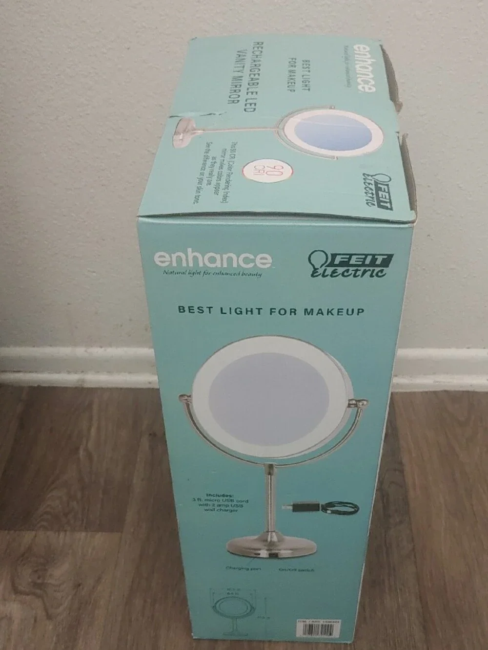Rechargeable Vanity Mirror